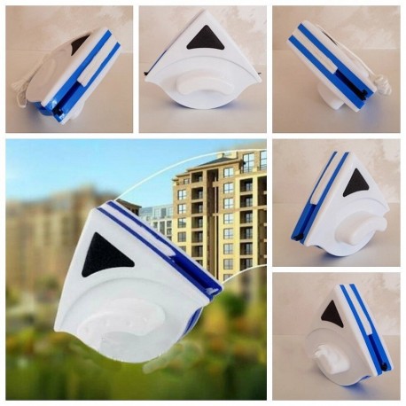 Магнитная щетка для мытья окон с одинарным стеклопакетом  оптом-6