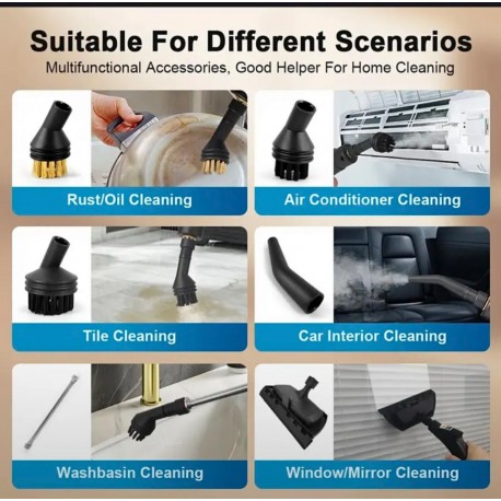 Паровой пароочиститель для дома TC SC 002 профессиональный-8