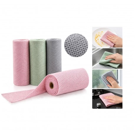 Салфетки OUHEY Napkins Microfibre Wipes для кухни, посуды из микрофибры 20 шт оптом-2