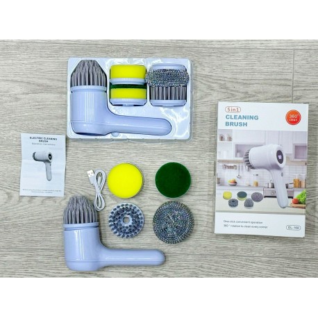 Электрощетка CLEANING BRUSH  5 в 1 для уборки DL-168  оптом-19