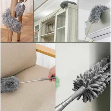 Щетка для удаления пыли 3 в 1 с телескопической ручкой  оптом-6