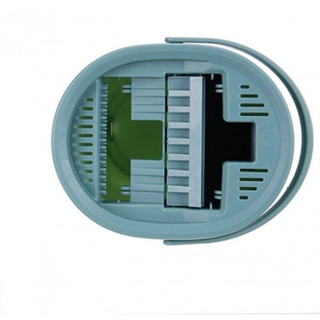 Швабра с отжимом и ведром для мытья полов 8 л  оптом-2