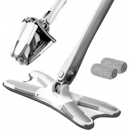 Швабра с вращающейся головкой и отжимом  оптом-3