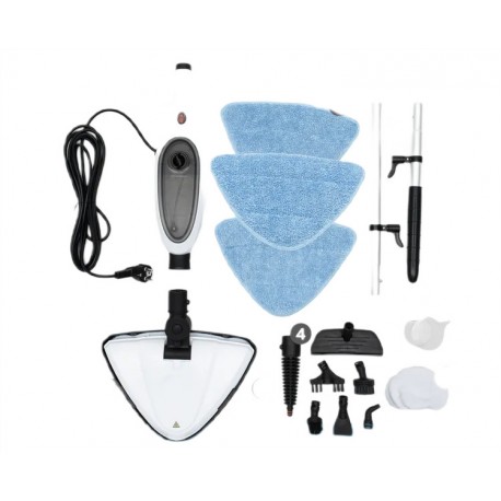 Паровая электрическая швабра для уборки 12 в 1 с насадками-1