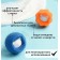 Многоразовый шарик Washing Machine Cleaning Ball LD-1008 для стирки пуховиков, шерсти, 2 шт  оптом