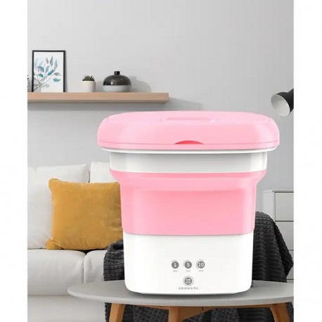 Портативная мини стиральная машинка Multi-Purpose Machine (квадратная)  оптом-5