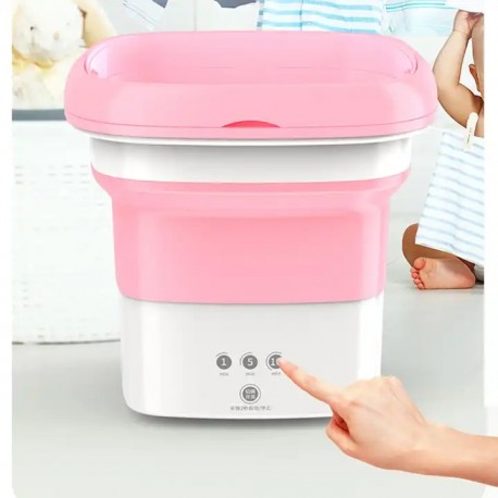 Портативная мини стиральная машинка Multi-Purpose Machine (квадратная)  оптом-4