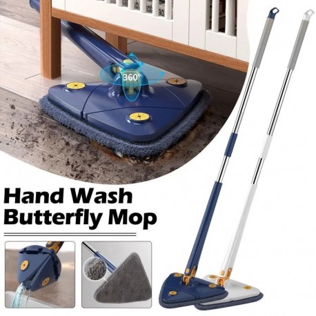 Вращающаяся треугольная швабра TRIANGULAR TWIST WATER MOP  оптом-4