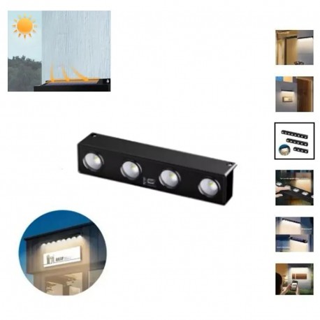 Настенный светильник MY-85080-8 на солнечной батарее 4 ламп-3