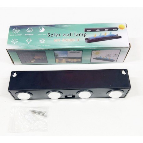 Настенный светильник MY-85080-8 на солнечной батарее 4 ламп-5