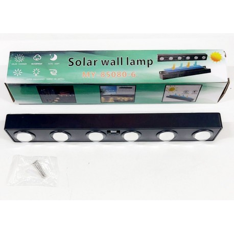 Настенный светильник MY-85080-8 на солнечной батарее 6 ламп-3