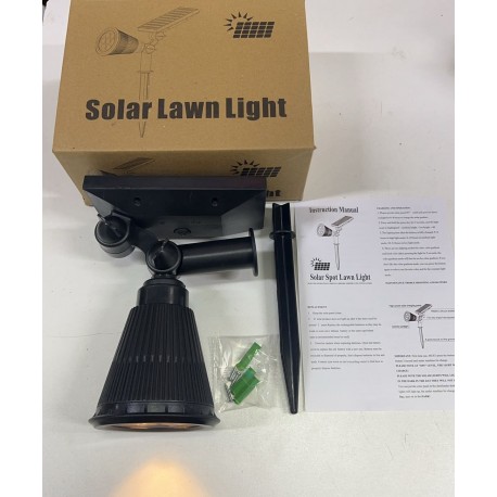 Уличный светильник для подсветки фасада на солнечной батареи-9