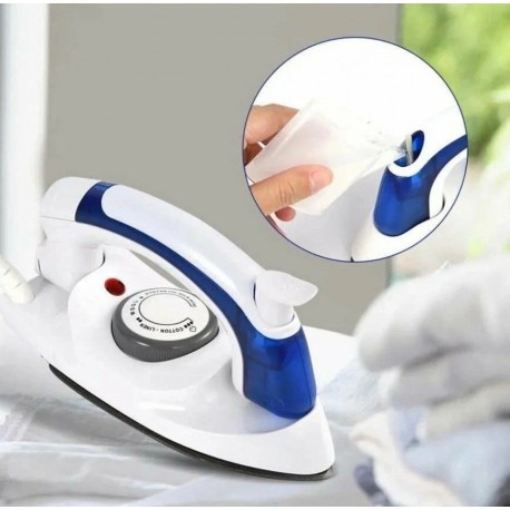 Электрический паровой мини утюг Travel Iron со складной ручкой  оптом-9