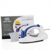 Электрический паровой мини утюг Travel Iron со складной ручкой 