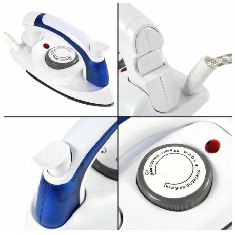 Электрический паровой мини утюг Travel Iron со складной ручкой  оптом-7