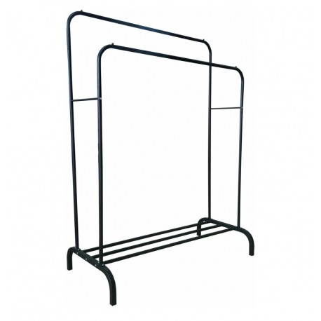 Двойная напольная вешалка для одежды W-01  оптом