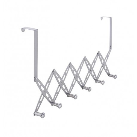 Раздвижная вешалка на дверь с крючками для одежды  оптом