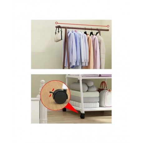 Вешалка напольная ALIC, 158 см х 42 см х 55 см  оптом-3