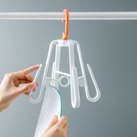 Вешалка складная универсальная вращающейся на 360 градусов  оптом-5