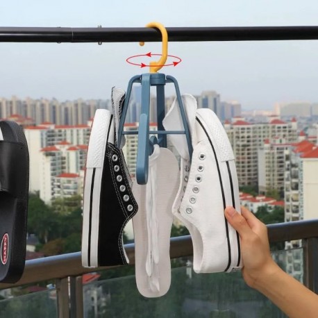 Вешалка складная универсальная вращающейся на 360 градусов  оптом-8