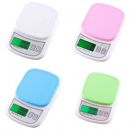 Цифровые электронные кухонные весы с подсветкой до 5 кг   оптом-1