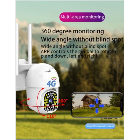 Камера наружного видеонаблюдения WIFI V380 PRO  оптом-5