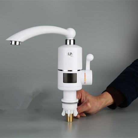 Водонагреватель проточный с дисплеем  оптом-3