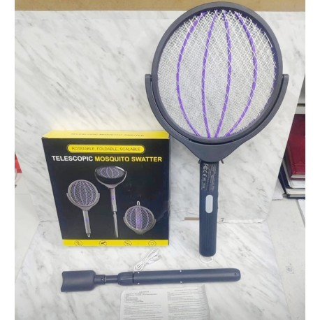 Электрическая мухобойка TELESCOPIC MOSQUITO SWATTER с телескопической ручкой-2