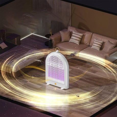 Лампа-ловушка, отпугиватель, настенная от насекомых и комаров-7