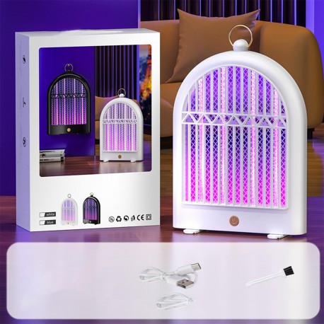 Лампа-ловушка, отпугиватель, настенная от насекомых и комаров-3