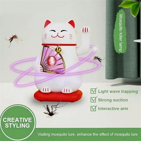 Лампа от комаров Lucky Cat Mosquito Killer Lamp LED Light-3