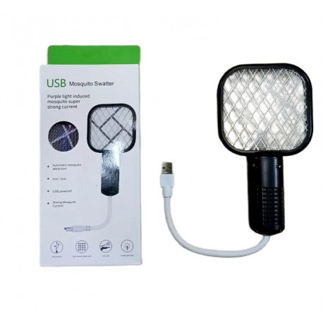 Мини-мухобойка электрическая USB Mosquito Swatter-2