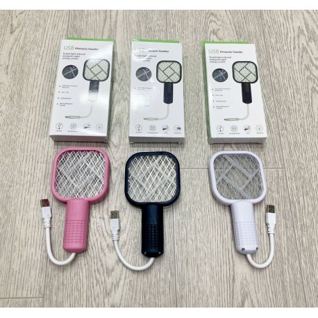 Мини-мухобойка электрическая USB Mosquito Swatter-6