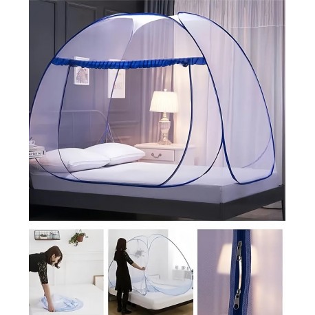 Москитная сетка от насекомых 150 х 200 х 145 см для кровати и палатки-7