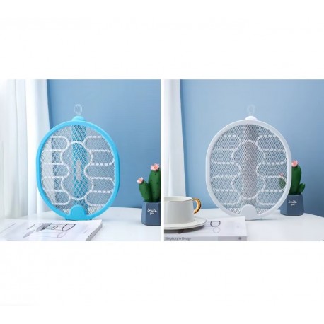 Мухобойка ловушка для насекомых, аккумуляторная складная, настенная-3