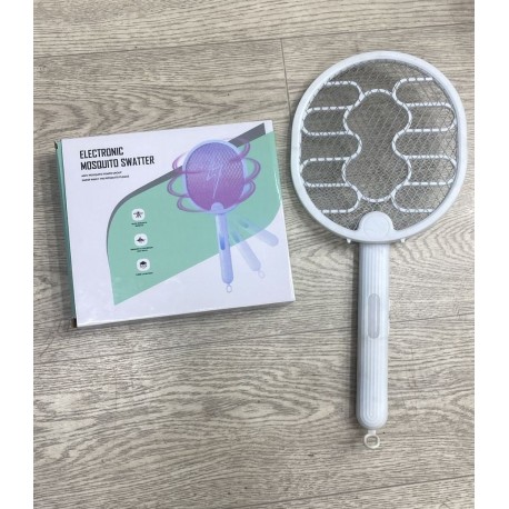 Мухобойка ловушка для насекомых, аккумуляторная складная, настенная-7