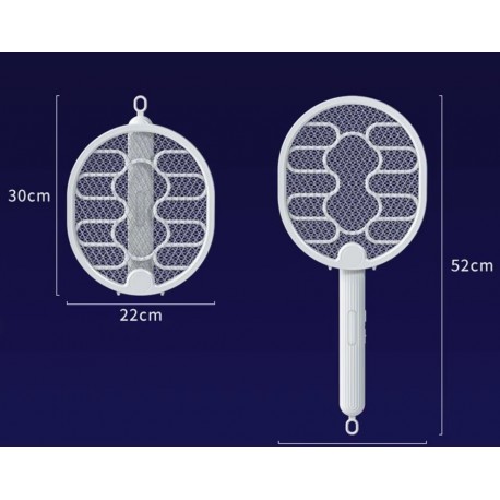 Мухобойка ловушка для насекомых, аккумуляторная складная, настенная-6