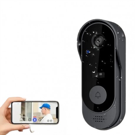 Беспроводной дверной звонок с камерой tuja Smart Home Video Doorbell  оптом-1