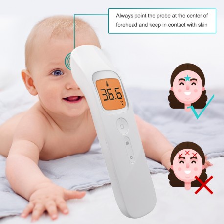 Цифровой бесконтактный термометр KF30  оптом-6