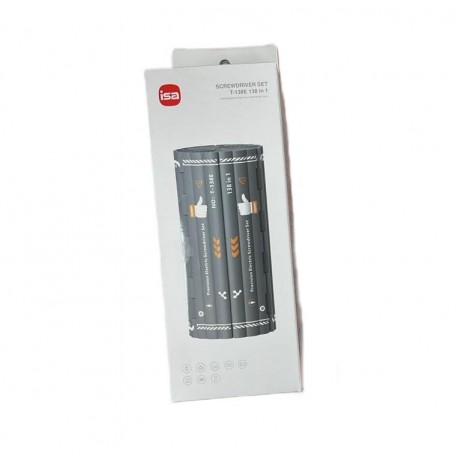 Набор 138 в 1 многоразрядных аккумуляторных отверток ISA T-138E SCREWDRIVER SET-2