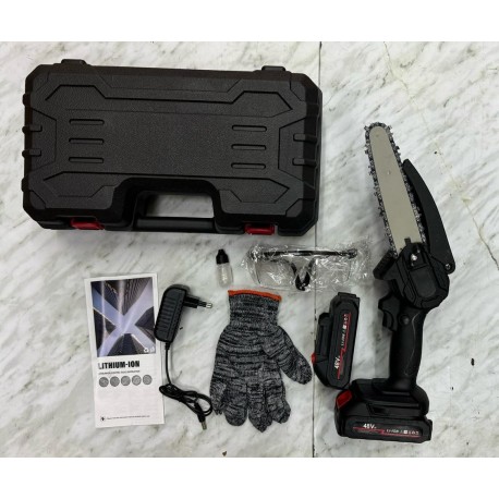 Шестидюймовая электрическая цепная пила Lithium 10N с 2 АКБ 48V оптом-3