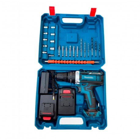 Аккумуляторная Дрель-шуруповерт 2 АКБ 26V, 21 предмет  оптом-2