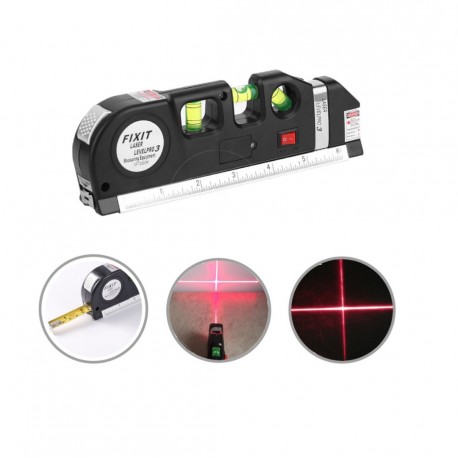 Лазерный уровень 4 в 1 Fixit Laser Level Pro 3 с рулеткой  оптом-5