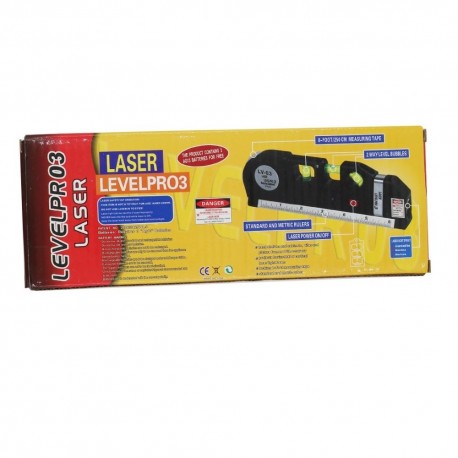 Лазерный уровень 4 в 1 Fixit Laser Level Pro 3 с рулеткой  оптом-7