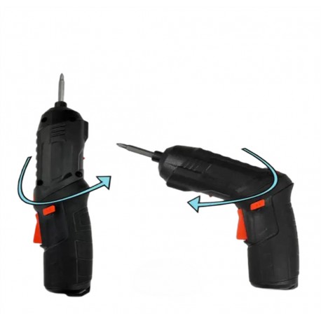 Литиевая электрическая отвертка Lithium Screwdriver 45 насадок  оптом-2