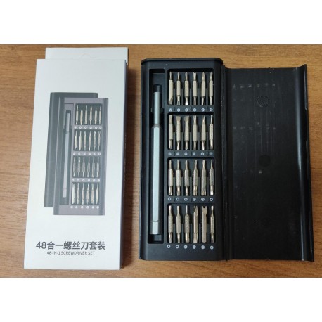 Набор отверток для точных работ 24 в 1 двухсторонние биты  оптом-3