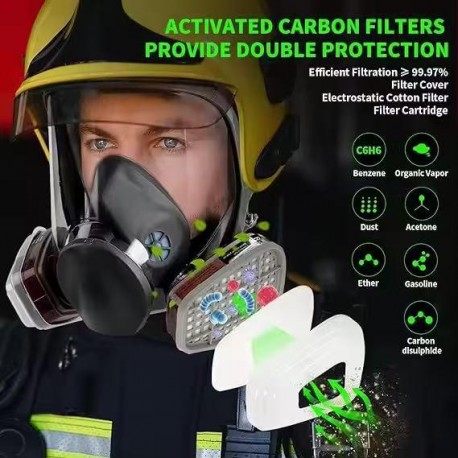 Многоразовый полнолицевой респиратор-6