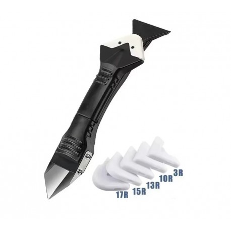 Силиконовый скребок для стекольного герметика с 4 насадками  оптом