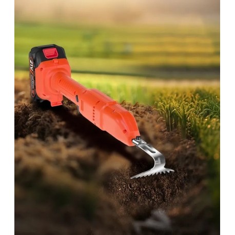 Электрическая тяпка-культиватор для сада и огорода на аккумуляторе-10