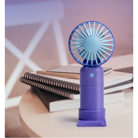 Беспроводной ручной портативный настольный вентилятор 5Вт  оптом-3